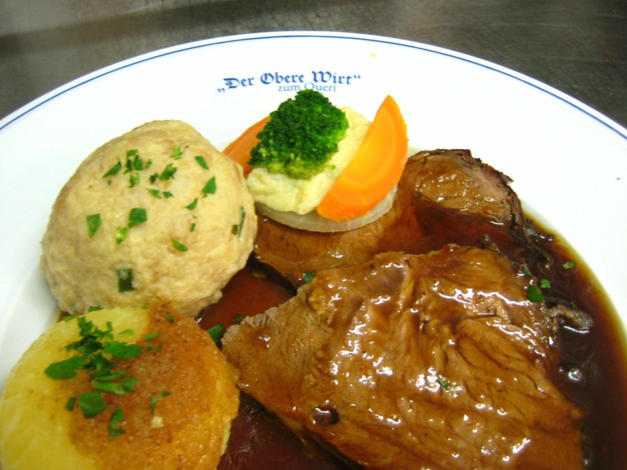 Der Obere Wirt Zum Queri Hotel Andechs Bagian luar foto